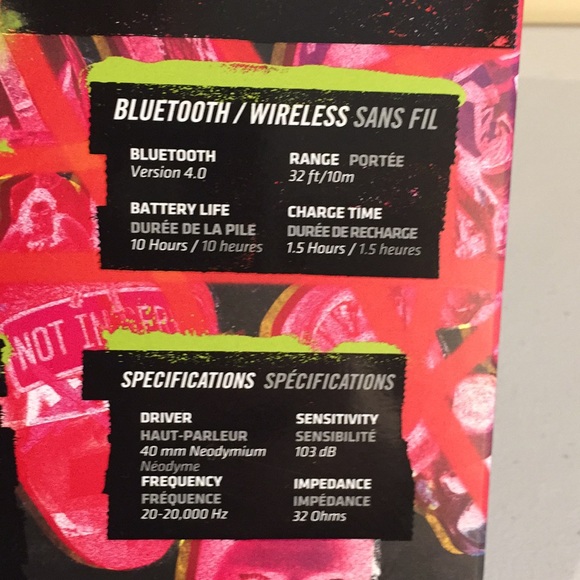 Wicked Audio Full Size Bluetooth Over Ear Headphones Wireless - Picture 6 of 11